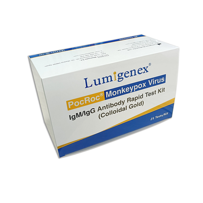 کیت تست بیماری عفونی IgG IgM Monkeypox گواهی ISO سریع در 15 دقیقه