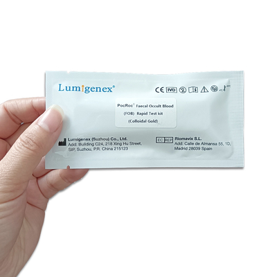 کیت تست سریع Lumigenex PocRoc FOB طلای کلوئیدی دارای گواهینامه CE