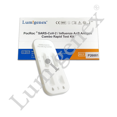 کیت تست آنتی ژن XBB آنفولانزای A و B نوع فرعی Omicron HINI H2N2 H2N3 برای مصارف خانگی