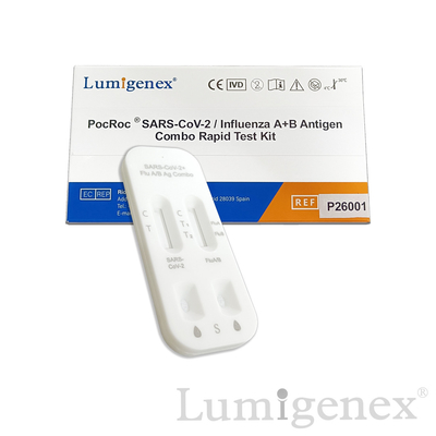 کیت تست آنتی ژن XBB آنفولانزای A و B نوع فرعی Omicron HINI H2N2 H2N3 برای مصارف خانگی