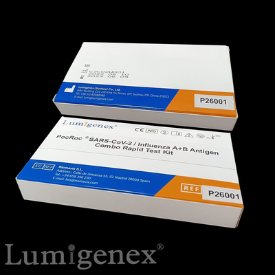 کیت تست آنتی ژن XBB آنفولانزای A و B نوع فرعی Omicron HINI H2N2 H2N3 برای مصارف خانگی