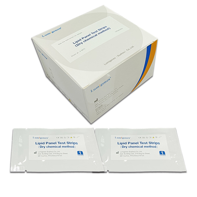 نوارهای تست پنل لیپید HDL 2 دقیقه ای با روش شیمیایی خشک