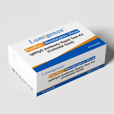 کیت تست بیماری عفونی IgG IgM Monkeypox گواهی ISO سریع در 15 دقیقه