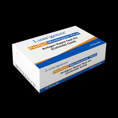 کیت تست آنتی ژن سریع ویروس آبله میمون CE ثبت شده CE کلوئیدی طلا با دقت بالا