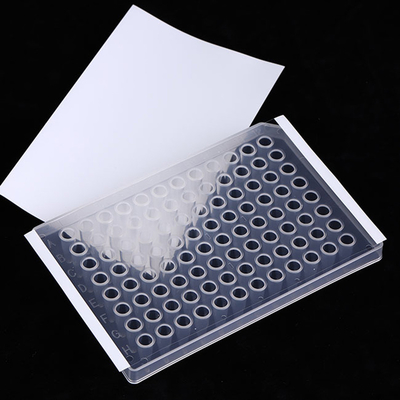فیلم مهر و موم شفاف میکروپلیت 96 خوب PCR غیر تراوا فیلم آب بندی صفحه PCR
