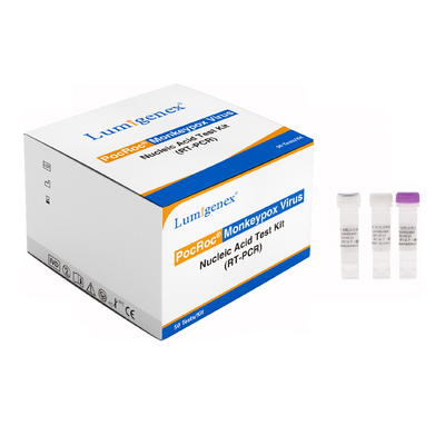 کیت تست بیماری های عفونی در زمان واقعی PCR آبله میمون MPXV CE ثبت شده 1 تست/جعبه