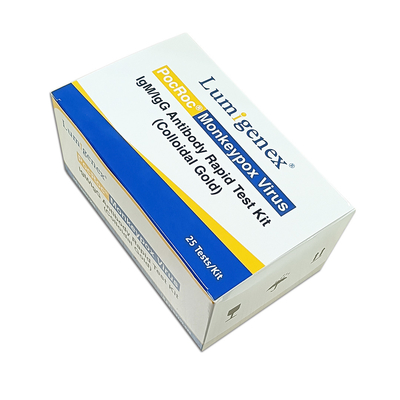 گواهی ISO بیماری عفونی IgG IgM آبله میمونی سریع در 15 دقیقه