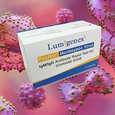 گواهی ISO بیماری عفونی IgG IgM آبله میمونی سریع در 15 دقیقه