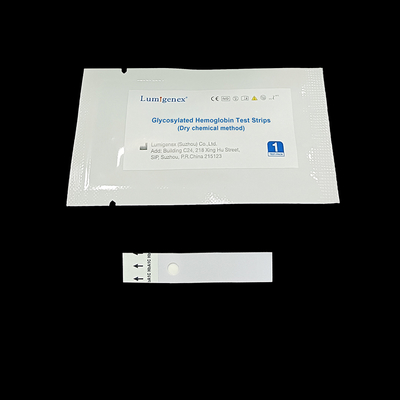 نوار تست قند خون دقیق HbA1C قابل حمل برای استفاده از IVD تست خانگی مورد تایید CE