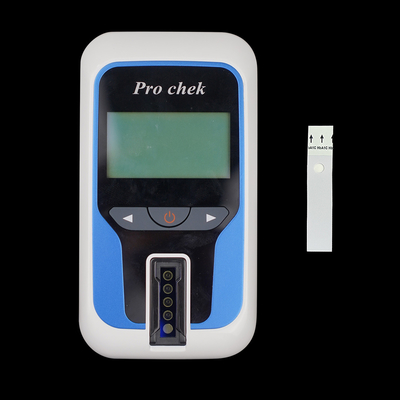 نوارهای آزمایش هموگلوبین گلیکوزیله (HbA1C) مانیتور قند خون (روش شیمیایی خشک) ثبت شده در CE