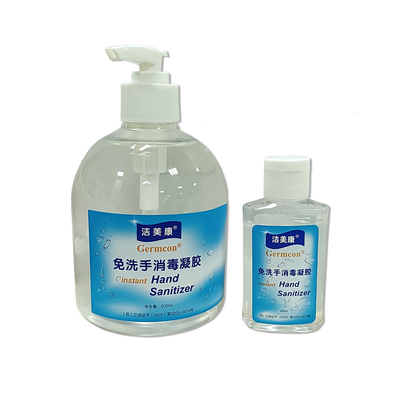 استفاده خانگی ضدعفونی کننده دست فوری با ضدعفونی کننده آنتی باکتریال آلوئه 75% الکل