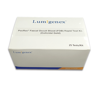 کیت تست سریع Lumigenex PocRoc FOB طلای کلوئیدی دارای گواهینامه CE