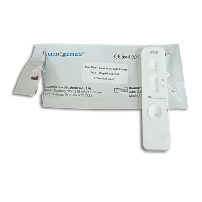 کیت تست سریع Lumigenex PocRoc FOB طلای کلوئیدی دارای گواهینامه CE