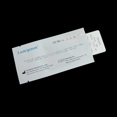 SARS-CoV-2 / آنفولانزای A+B / کیت تست سریع ترکیبی آنتی ژن RSV طلای کلوئیدی