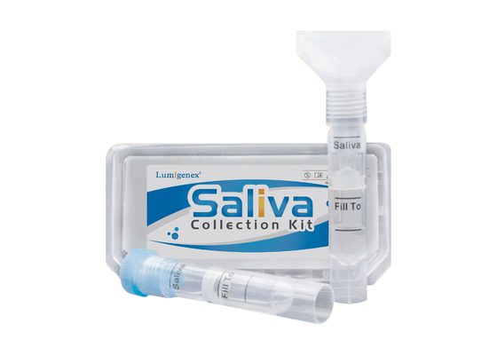 مواد مصرفی OEM PCR 2mL کیت جمع آوری بزاق یکبار مصرف راحت