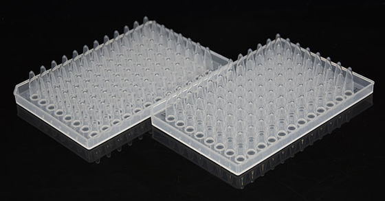 PCR Plate 0.2ml 96 Well Plate PCR Reaction with Half Skirted
