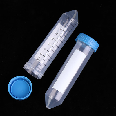 مواد مصرفی PCR آزمایشگاهی لوله سانتریفیوژ مخروطی 50 میلی لیتر دارای تاییدیه ISO13485