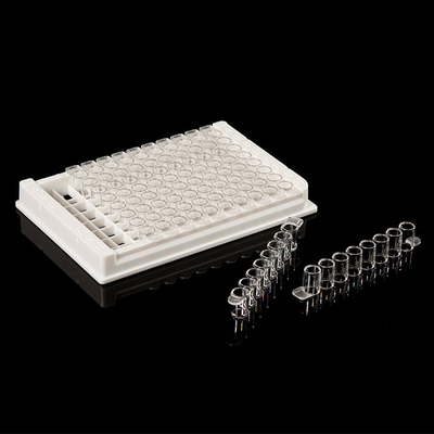 مواد مصرفی قابل جدا شدن PCR PP 96 Well Elisa Plate برای آزمایشگاه