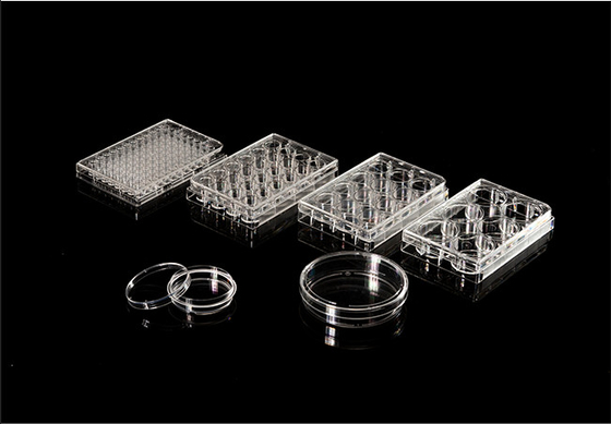 مواد مصرفی PS PCR TC Treated 96 Well Tissue Culture Plate For Lab