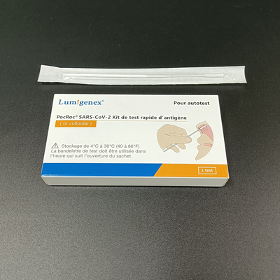 بسته انفرادی کیت های تست سریع آنتی ژن تست خودکار برای SARS-CoV2