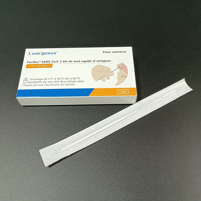 بسته انفرادی کیت های تست سریع آنتی ژن تست خودکار برای SARS-CoV2