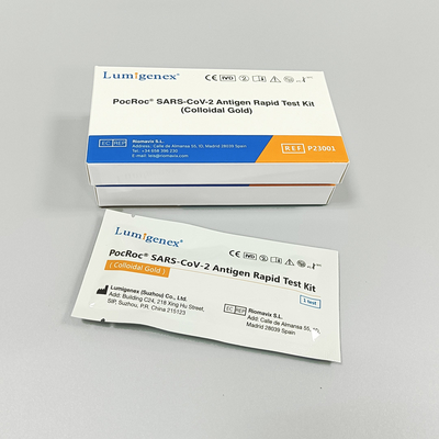 بسته انفرادی لیست مشترک اروپایی کیت های تست سریع آنتی ژن SARS-CoV-2