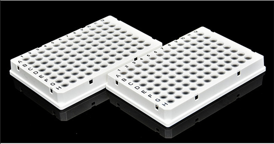 مواد مصرفی PCR یکبار مصرف 0.1ml 96 96 Well Full Skirted Plate PCR
