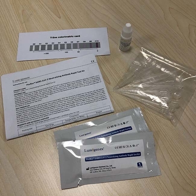 کیت تشخیص سریع آنتی بادی طلای کلوئیدی نوک انگشت CE برای SARS-CoV-2