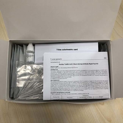 کیت تشخیص سریع آنتی بادی طلای کلوئیدی نوک انگشت CE برای SARS-CoV-2