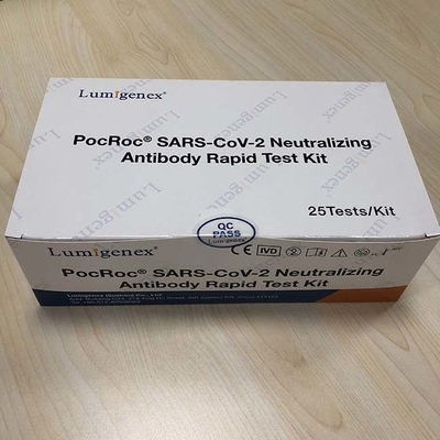 کیت تشخیص سریع آنتی بادی طلای کلوئیدی نوک انگشت CE برای SARS-CoV-2