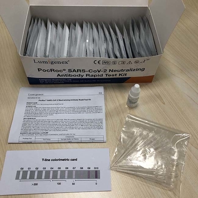 کیت تشخیص سریع آنتی بادی طلای کلوئیدی نوک انگشت CE برای SARS-CoV-2