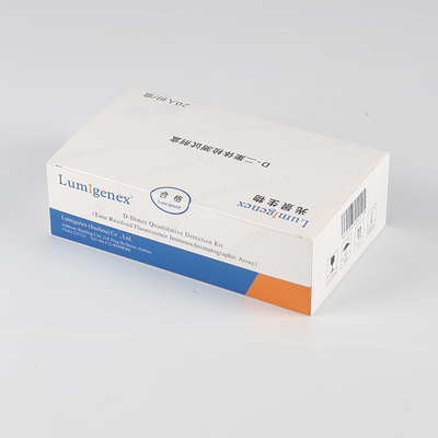 کیت تست ISO13485 POC، کیت های بیوشیمی D-Dimer خون کامل
