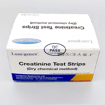 نوار تست کراتینین خون 4 دقیقه ای ISO13485 تایید شده است