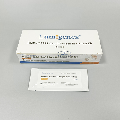 کیت تست سریع آنتی ژن کووید-19 با دقت بالا Saliva حساسیت 95.56%